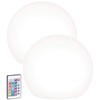Lunartec Solar Balls: Set of 2 Solar LED Light Balls