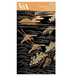 Museums & Galleries 2025 Slimline Year Planner 2025 Month To View Diary - Fukusa Design