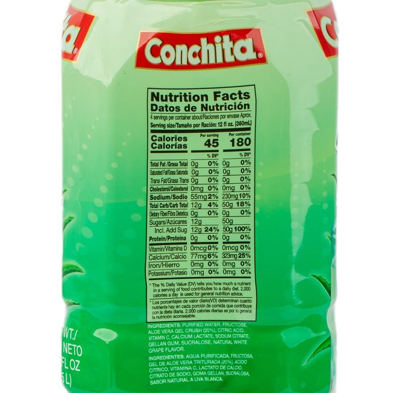 Conchita Aloe Vera Juice Drink - Refreshing Beverage - 1.5