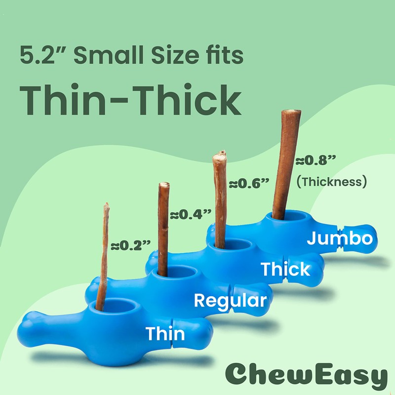 ChewEasy Interactive Bully Stick Holder for Dogs, Prevent Chocking Safety