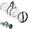 SAHENITEANA Clear Gift Wrap Organizers, Wrapping Paper Storage Bag, Gift