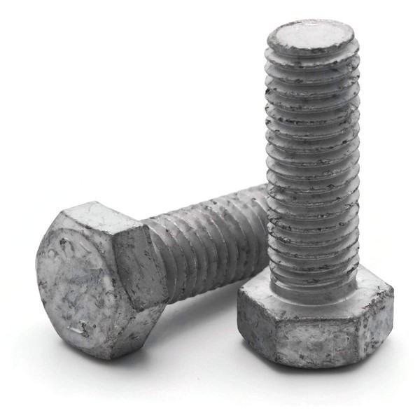 Hex Cap Screws Hot Dipped Galvanized - 1/2"-13 x 1-1/2"