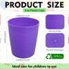 42 Pcs 8 oz Plastic Cups Stackable Juice Bulk Plastic