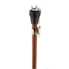 Royal RC Canes Ice Grip Attachment – Universal Fit for Most Walking Canes, Anti-Slip Tip for Men & Women – Secure Snow & Ice Traction – Flip-Up Design for Easy Indoor Use