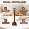 Wooden Meat Chopper, Meat Masher Wood Smasher Kitchen Tool for