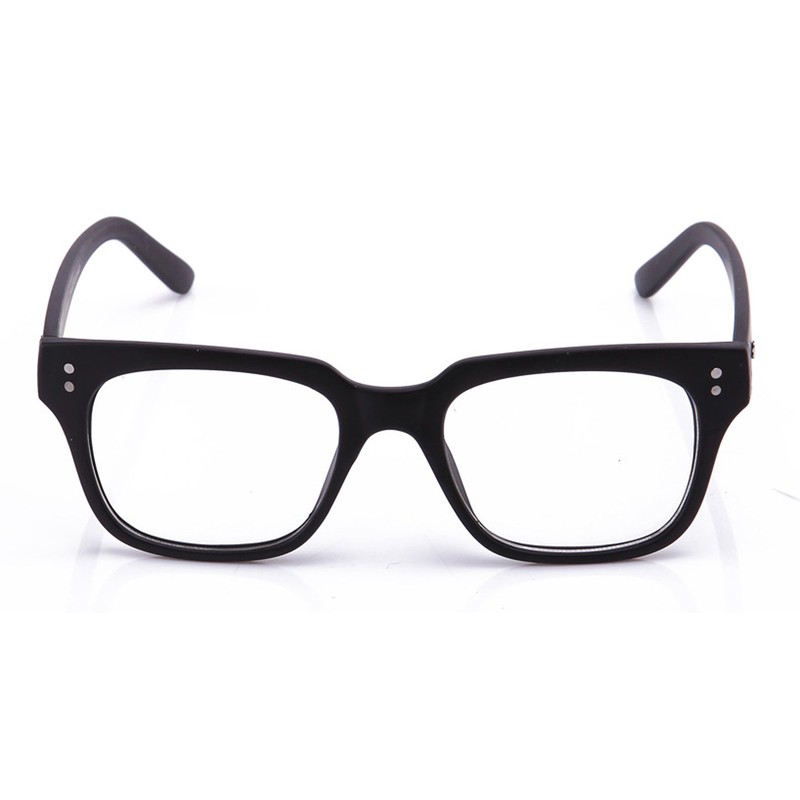 Newbee Fashion - Clear Frames Nerd Geek Squared Simple Fashion