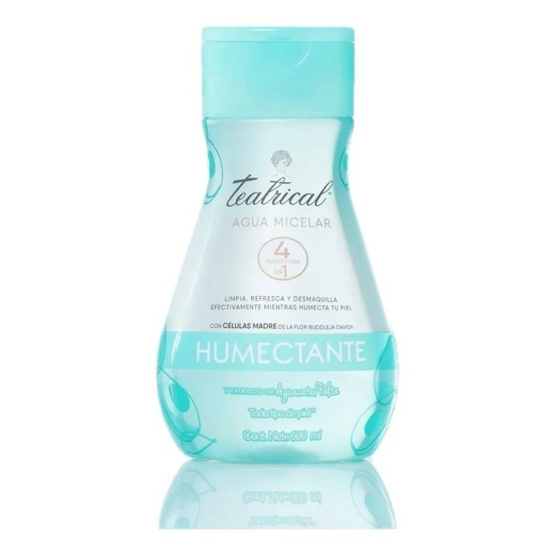 Teatrical Agua Micelar Humectante 600ml