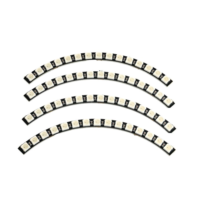 Sparkleiot 60 Bits 60 X WS2812 5050 RGB LED Ring