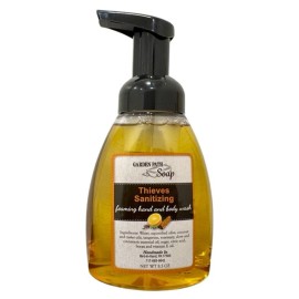 Garden Path Soap THIEVES FOAMING HAND & BODY WASH - Tangerine Rosemary Clove Cinnamon Oils