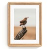 RICHFOCUS 6x8 Picture Frame, Natural Solid Oak Wood Picture Frame