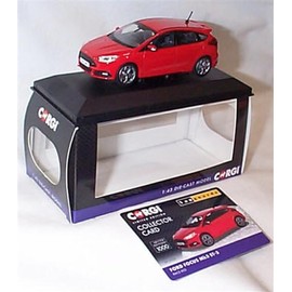 Corgi Vanguards F0RD Focus ST Race Red vehicle 1:43 scale diecast model