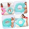 WHAMVOX Inflatable Pool Float Thickened Adult Swimming Glitter Design for
