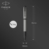 Parker IM Premium Black Edition Rollerball Pen | Achromatic Matte