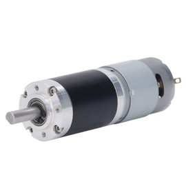 Brushed DC Motor All Metal Pure Copper Wire Rotor Fast Heat Dissipation Small DC Reduction Motor for Machinery 46RPM