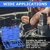 YZDKSMG 12 PCS Motorcycle Blind Hole Collet Bearing Puller Tool