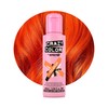 Crazy Color Vibrant Orange Semi-Permanent Hair Dye. Highly Pigmented Vibrant