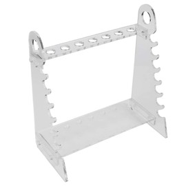 Pipettor Stand, Pipette Support Pipette Supporting Holder Organic Glass Pipette Holder Pipette Rack for