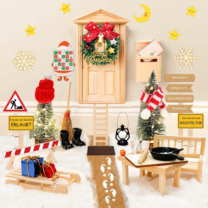 Miniature Gnome Accessory for Christmas