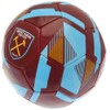 West Ham United F.C.Official Football Size 5 Ball RX,Brown