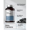Horbäach Beta Carotene Supplement | 25000 IU Softgels | 7,500