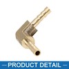 A ABSOPRO Hose Barb Elbow 90 Degree Brass Fitting for