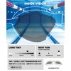 Arena Unisex Goggles Air Bold Swipe, SMOKE-SMOKE-BLACK