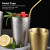 2pcs Stainless Steel Beer Cup 450ML Double Wall Air Insulation