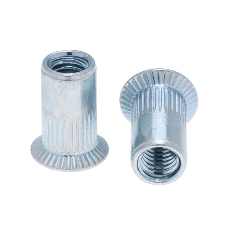 M6 Rivet Nuts, Blind Rivet Nuts, Grooved Round Head with