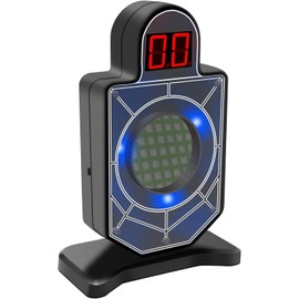 BigAim Portable Laser Trainer Target for Reactive Laser Shooting and Dry Fire Practice;Laser Trainer and Counting Laser Training Targets Compatible Most of Laser Cartridges(Included: AAA Battery)