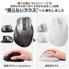 Elecom Wired Mouse EX-G, Silent, L-Size, 5 Buttons, "AskDoctors Evaluation