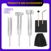 AILIMIAO Tuning Forks Set 128 Hz, 256 Hz, 512 Hz,