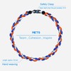 SUPBOMM Baseball Rope Necklaces, League Team Colors Braided Necklace, Baseball