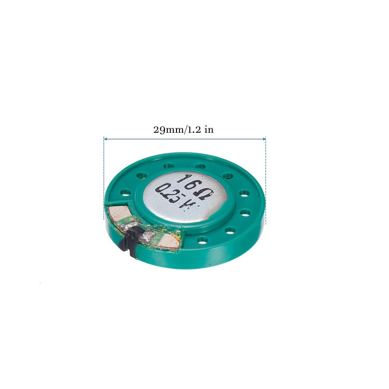 QUARKZMAN 16 Ohm 0.25 W Round Internal Magnetic Speaker x