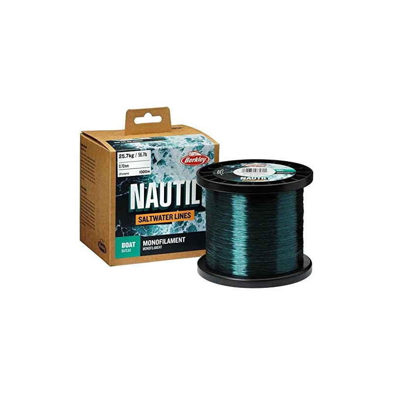 Berkley Nautil Boat Monofilament Fishing Line (UltraMarine, UltraMarine - 0.50mm-15.9kg-600m)