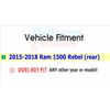 Reflective Concepts - Rebel Emblem Inlay Decal Sticker -Fits: 2015-2018