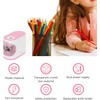 Eatbuy Electric Pencil Sharpener, Handheld Pencils Sharpners with Container, Strong