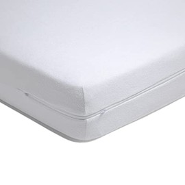 Caleffi Mattress Protector Waterproof Breathable & Durable - Mattress Topper Washable at 40°C - Mattress Protector 90 x 200 - Mattress Protector 130 x 200 - Mattress Protector 180 x 200 cm