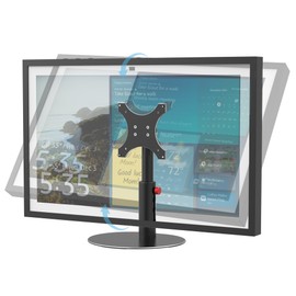 Almoz Sturdy Stand for Show 21, Show 15 (All Generations) with Adjustable Tilt, 4 Height Levels, Raises Show 21 Display Stand, Flexible Viewing and Solid Support for Show 15 2nd Gen (Basic-Black)