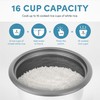 AROMA® Rice Cooker, 8-Cup (Uncooked) / 16-Cup (Cooked), Pot-Style Rice