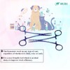 2 Pcs Pet Groomer Dog/Cat Hemostat Forceps 5.5" Hair Puller