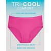 Fruit of the Loom Women's Breathable Underwear, Moisture Wicking Keeps