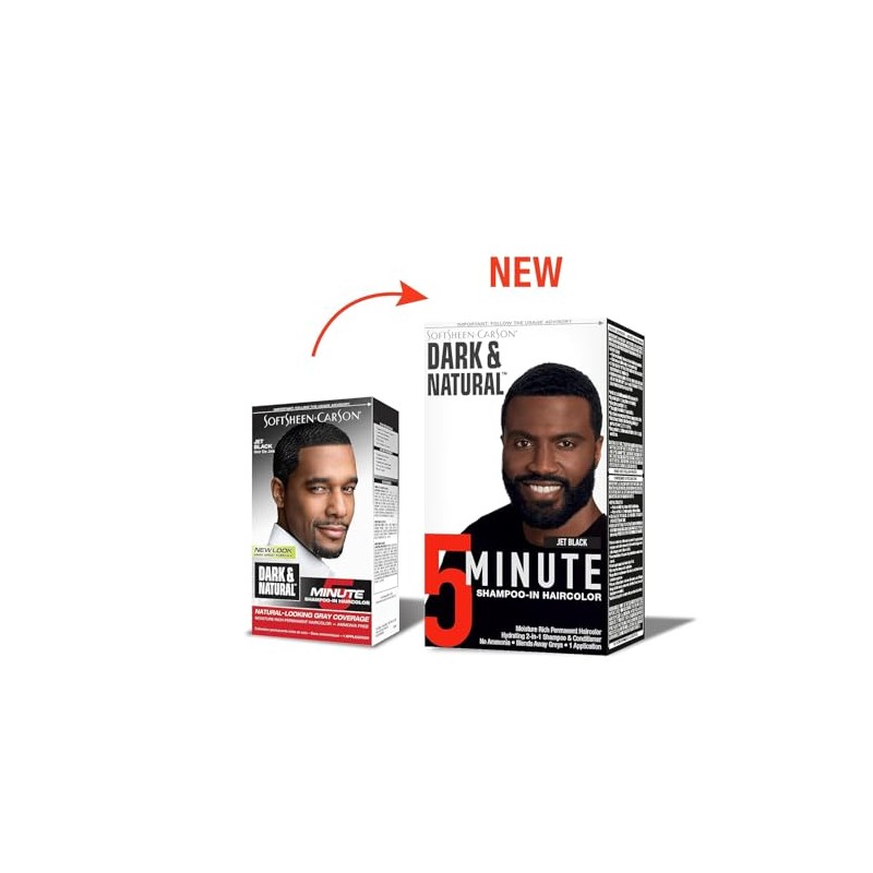 Dark & Natural Color Men Jet Black by Dark &