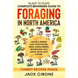 Plant to Plate - Complete Beginners Guide to Foraging in North America: Harvest, Prepare & Eat Wildflowers, Seeds, Weeds, Berries, Mushrooms, Wild Leaves, Fruits, Nuts & More!