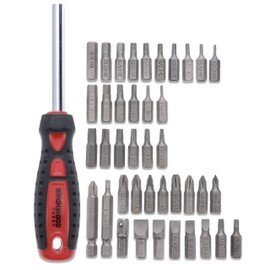 BIRCHWOOD CASEY Pro Screwdriver Kit | Durable Versatile Gunsmithing Wrench 40 Piece Set | Case Included