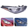 QUSKLISU Front Headlight, for Hyundai Elantra 2014-2016 Halogen Headlight, OE/OEM