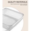bylikeho RV Vent Cover,RV Furnace Vent Screen,Car Accessories 4.5x4.5x1.3” RV