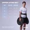 UPPPER Weight Lifting Belt - Double Prong 4” to 2.5”