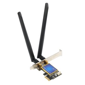 tomvorks Tarjeta WiFi PCIe Banda Dual de 1200Mbps 4.0 Desapitante de Red Inalámbrica de Escritorio