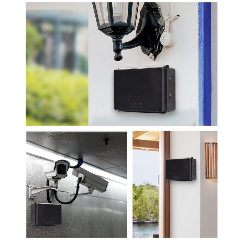 Junction Box Waterproof IP65 Surface-Mounted ZITFRI 15 x 11 x