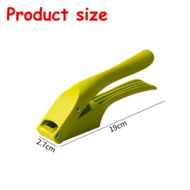 2025 Upgrade 2 - in - 1 Garlic Press and Slicer,The Perfect Garlic Mincer and Crusher